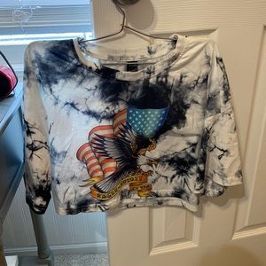 SHEIN USA Cropped Tee